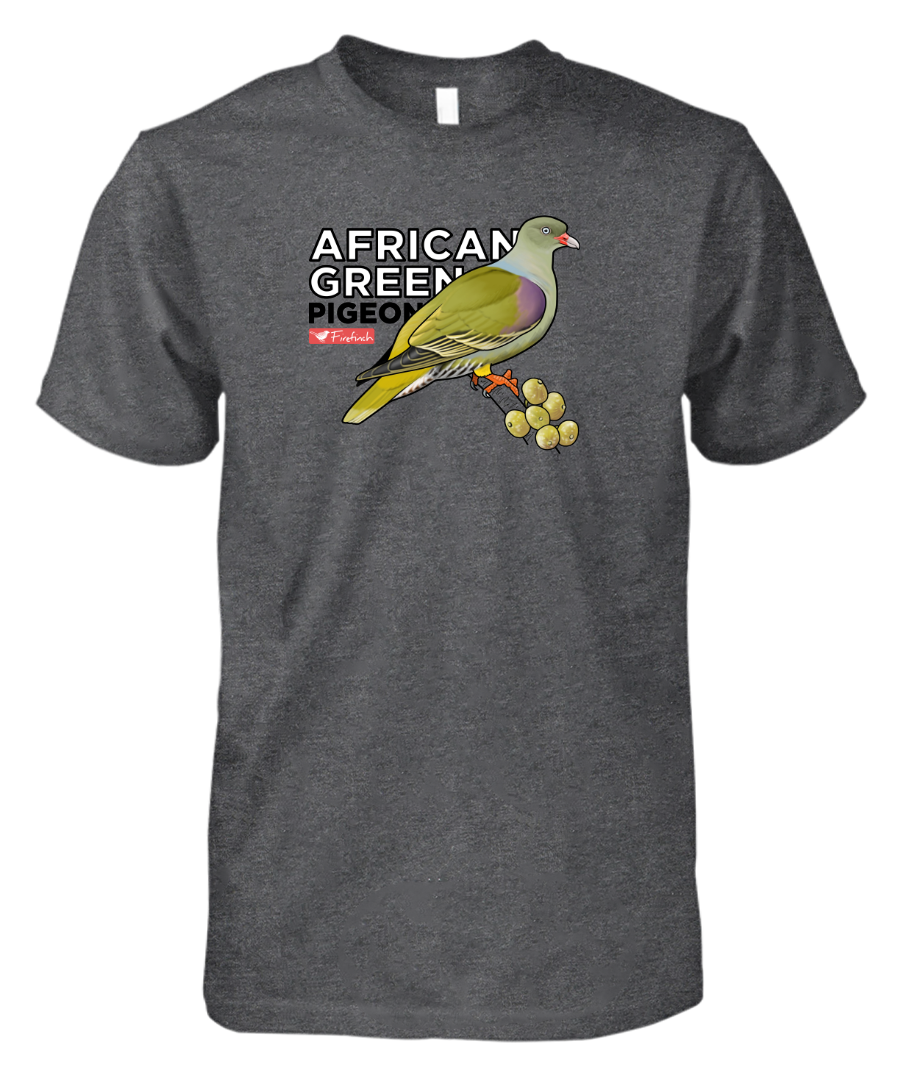 African Green Pigeon Name Mens Shirt