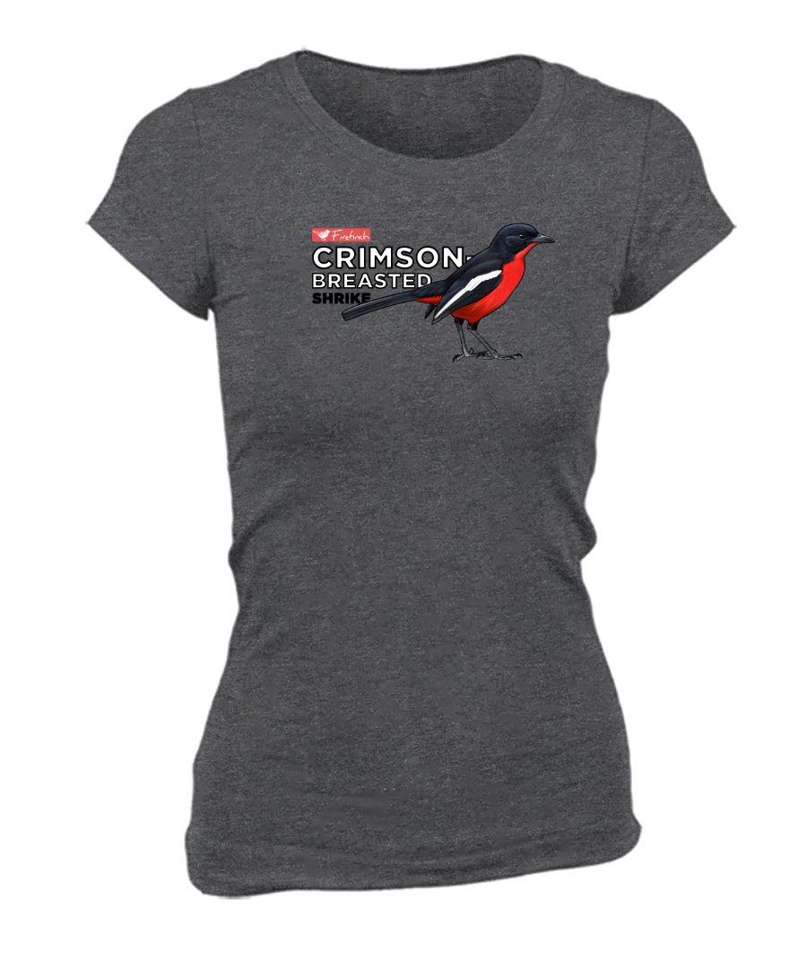 Crimson-Breasted Shrike Name Ladies Shirt