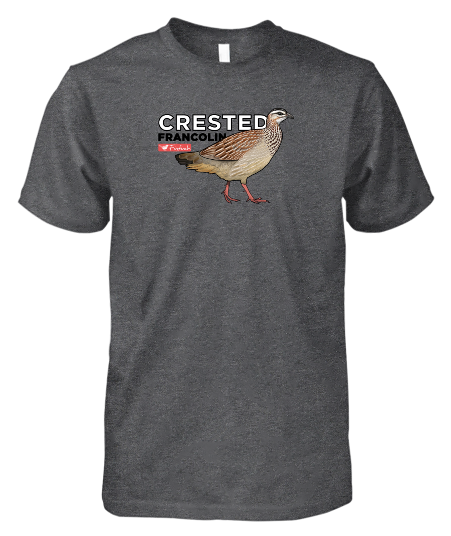 Crested Francolin Name Mens Shirt