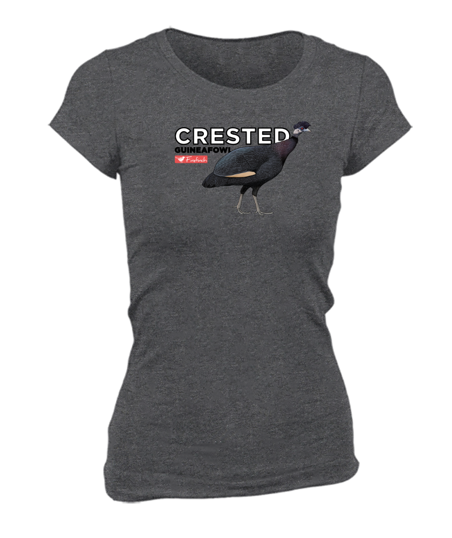 Crested Guineafowl Name Ladies Shirt