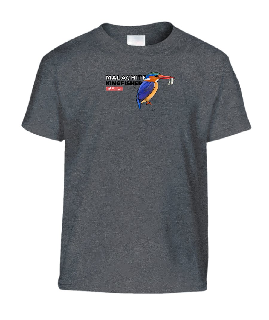Malachite Kingfisher Name Kids Shirt