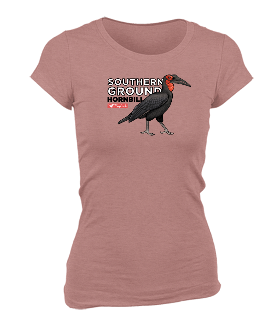 Southern Ground Hornbill Name Ladies Shirt