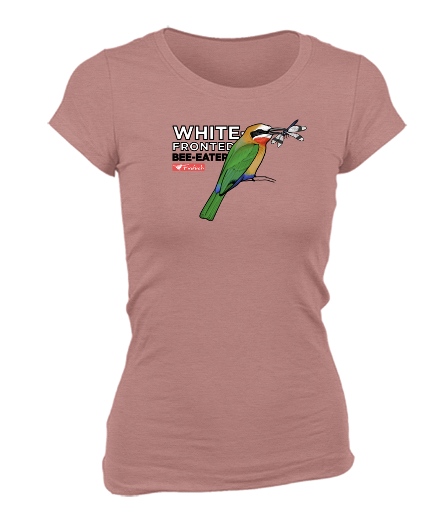 White-Fronted Bee-Eater Name Ladies Shirt