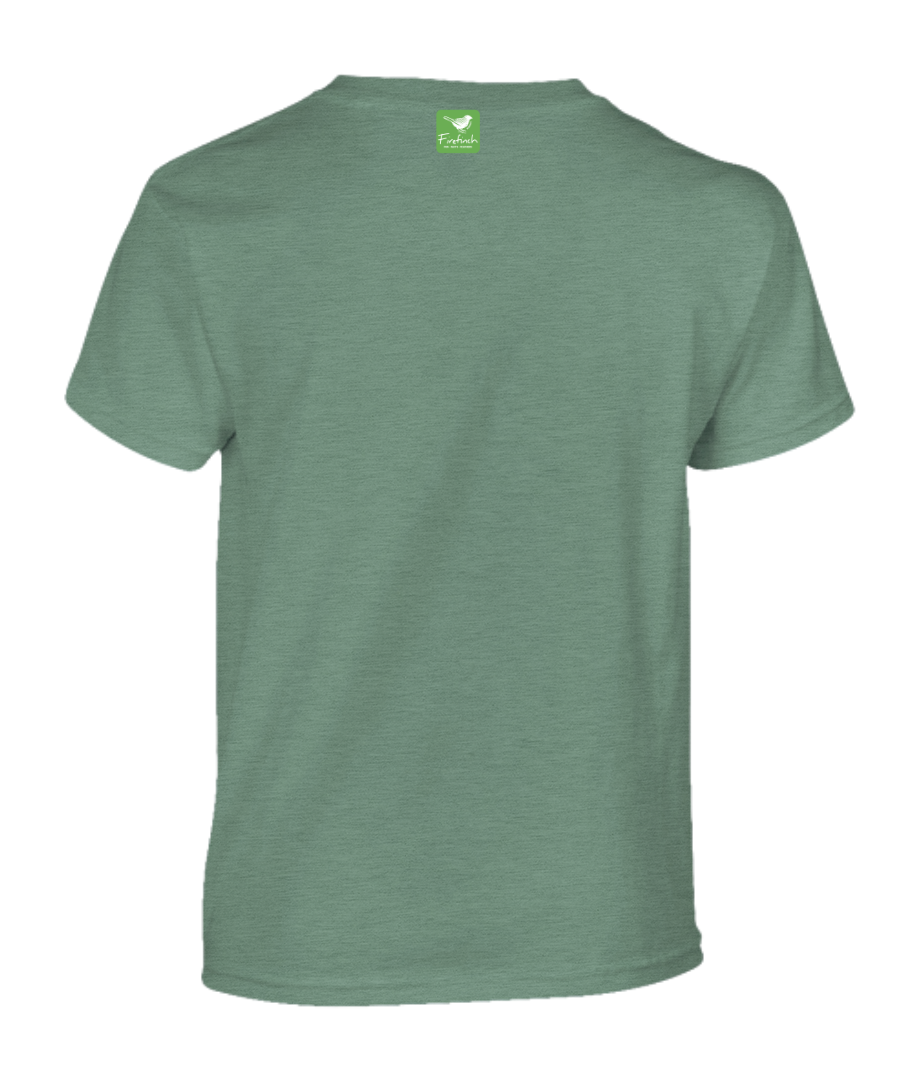 Malachite Kingfisher Name Kids Shirt