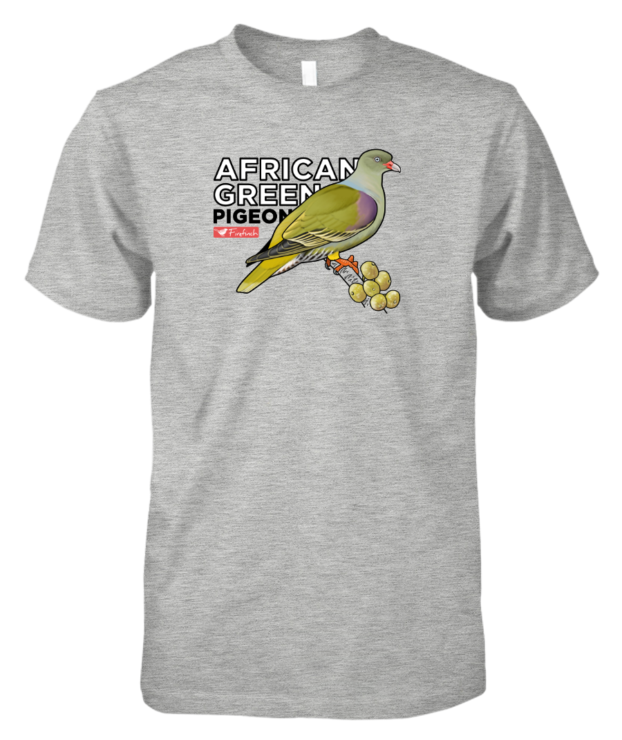 African Green Pigeon Name Mens Shirt