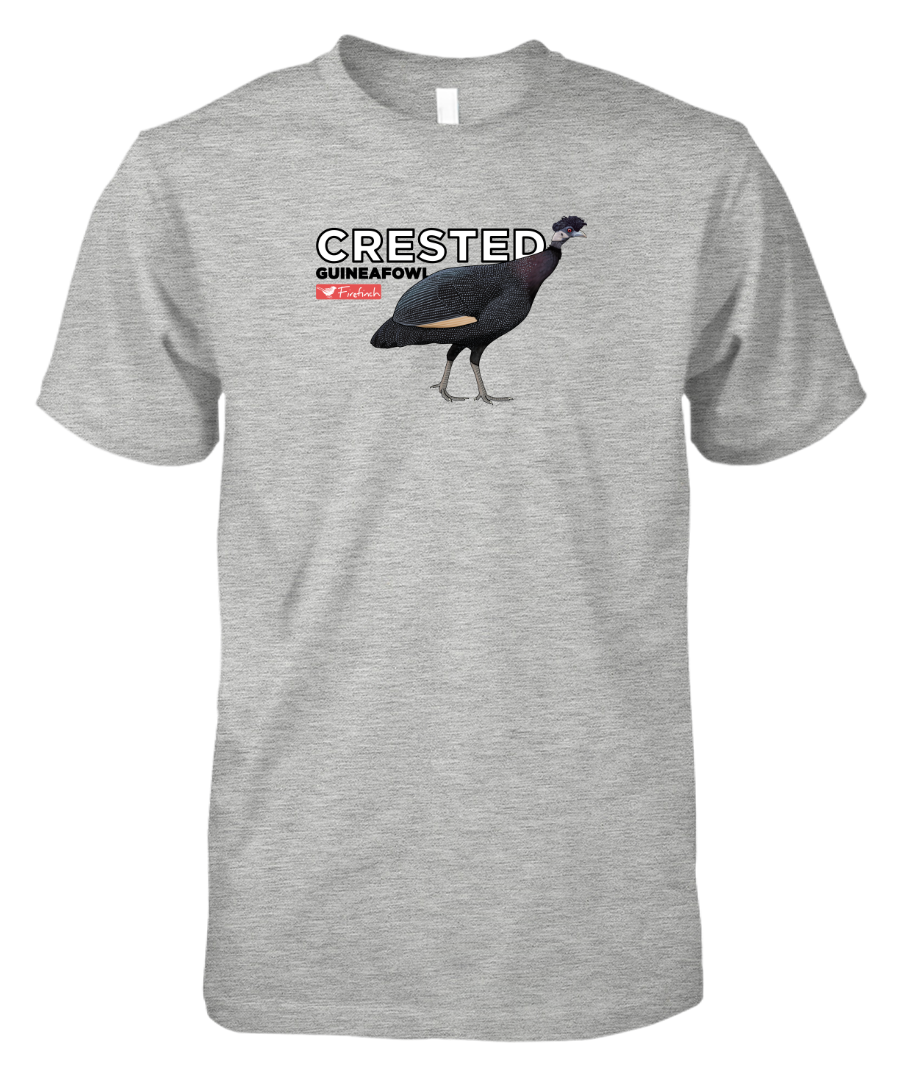 Crested Guineafowl Name Mens Shirt