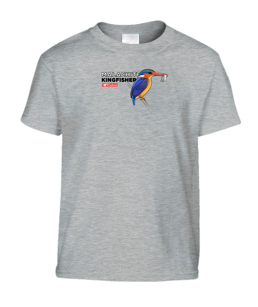 Malachite Kingfisher Name Kids Shirt