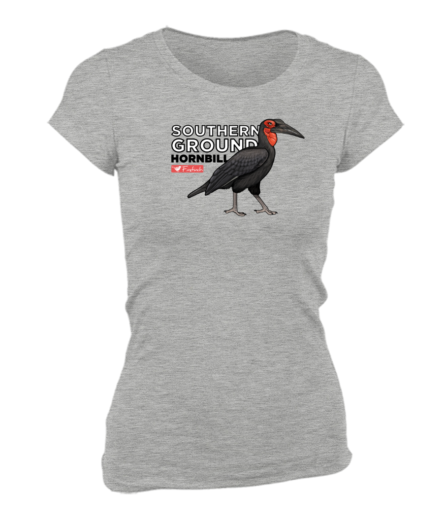 Southern Ground Hornbill Name Ladies Shirt