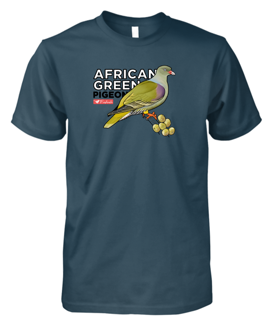 African Green Pigeon Name Mens Shirt