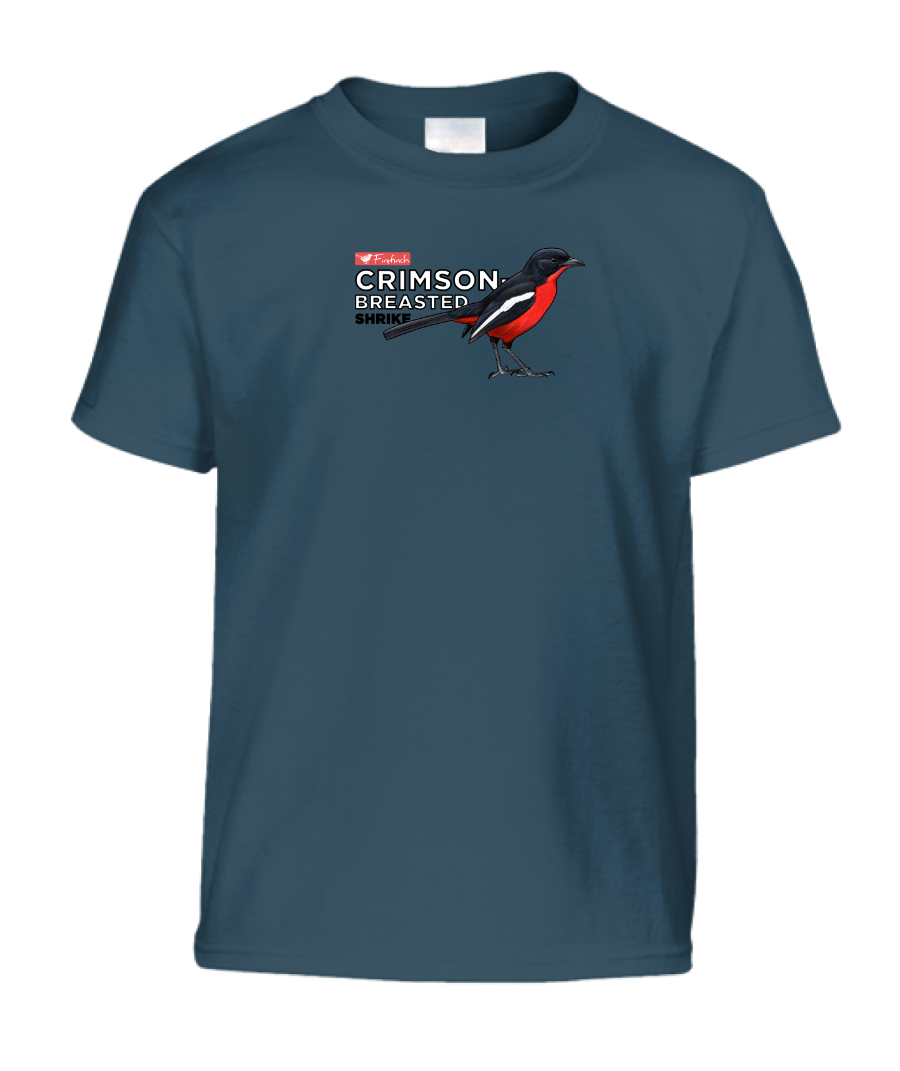 Crimson-Breasted Shrike Name Kids Shirt