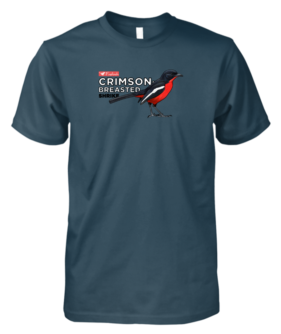 Crimson-Breasted Shrike Name Mens Shirt
