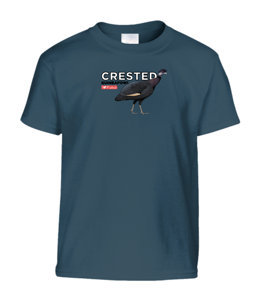 Crested Guineafowl Name Kids Shirt