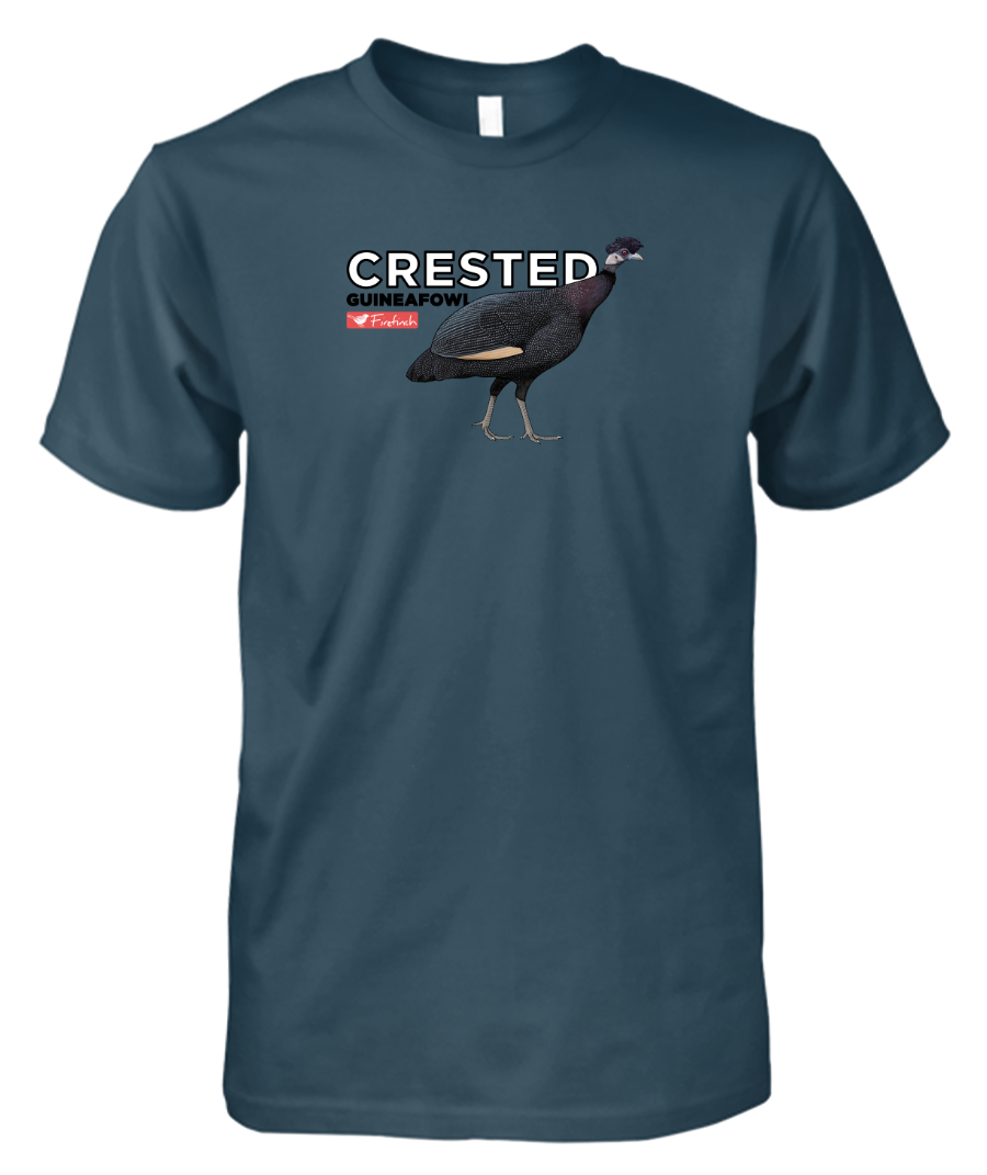 Crested Guineafowl Name Mens Shirt