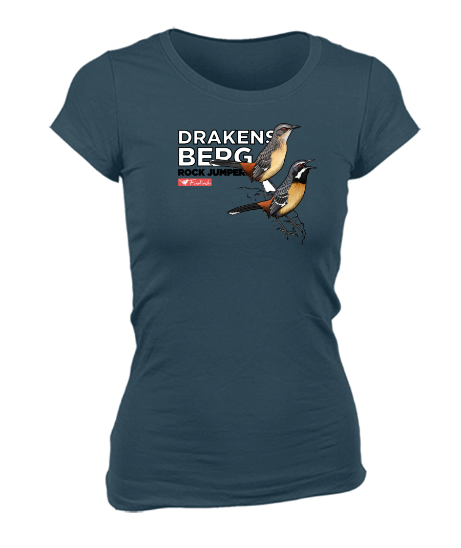 Drakensberg Rock Jumper Name Ladies Shirt