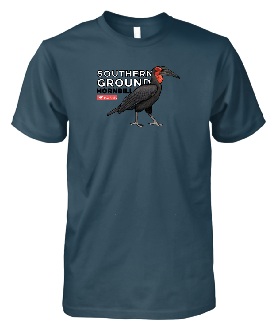 Southern Ground Hornbill Name Mens Shirt