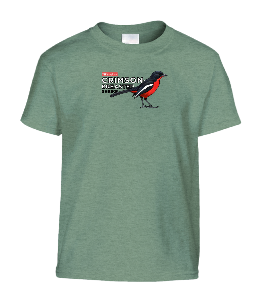 Crimson-Breasted Shrike Name Kids Shirt