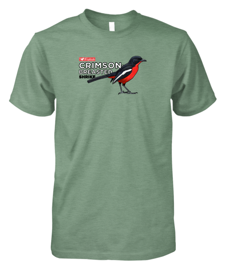 Crimson-Breasted Shrike Name Mens Shirt