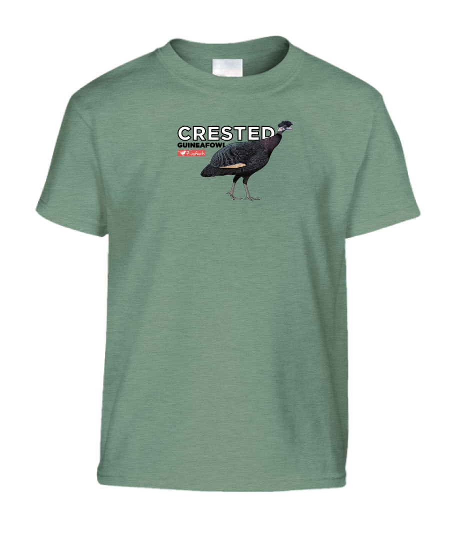 Crested Guineafowl Name Kids Shirt