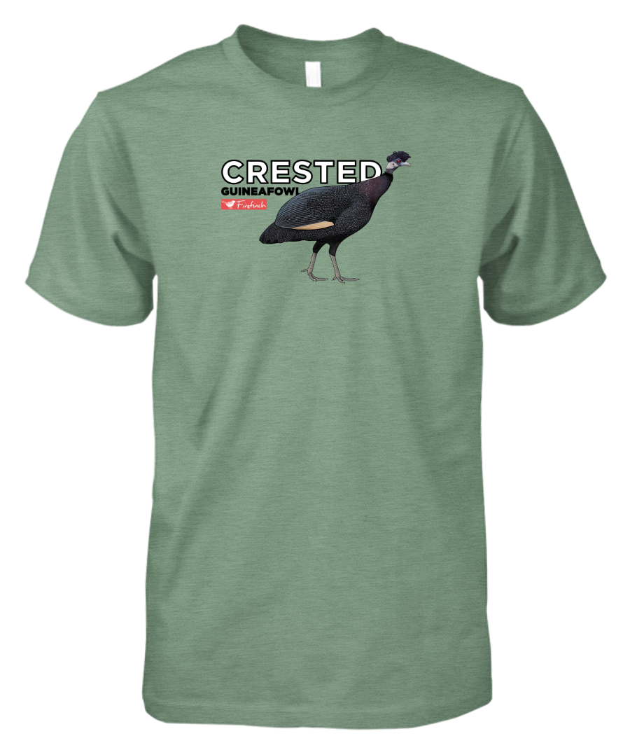 Crested Guineafowl Name Mens Shirt