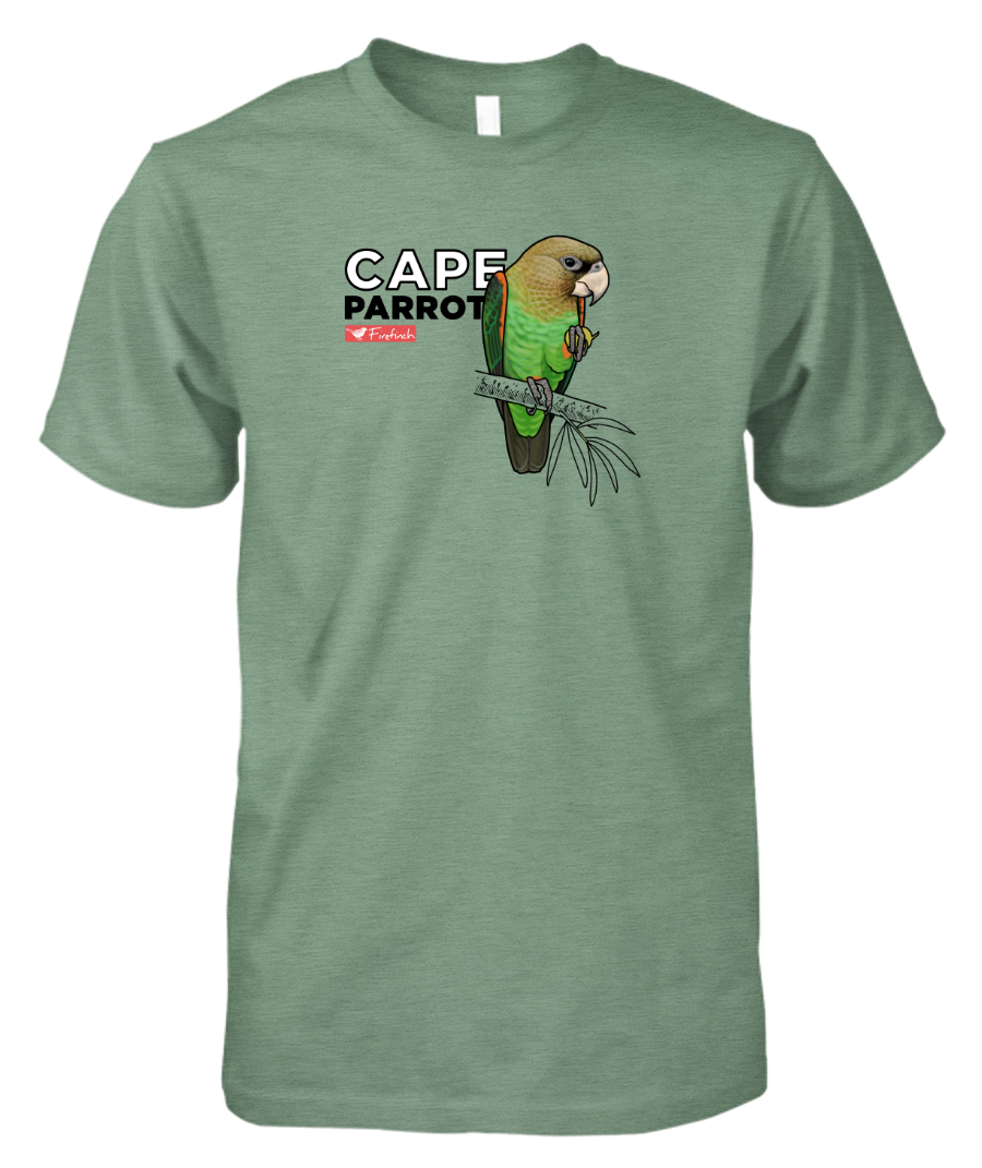 Cape Parrot Name Mens Shirt