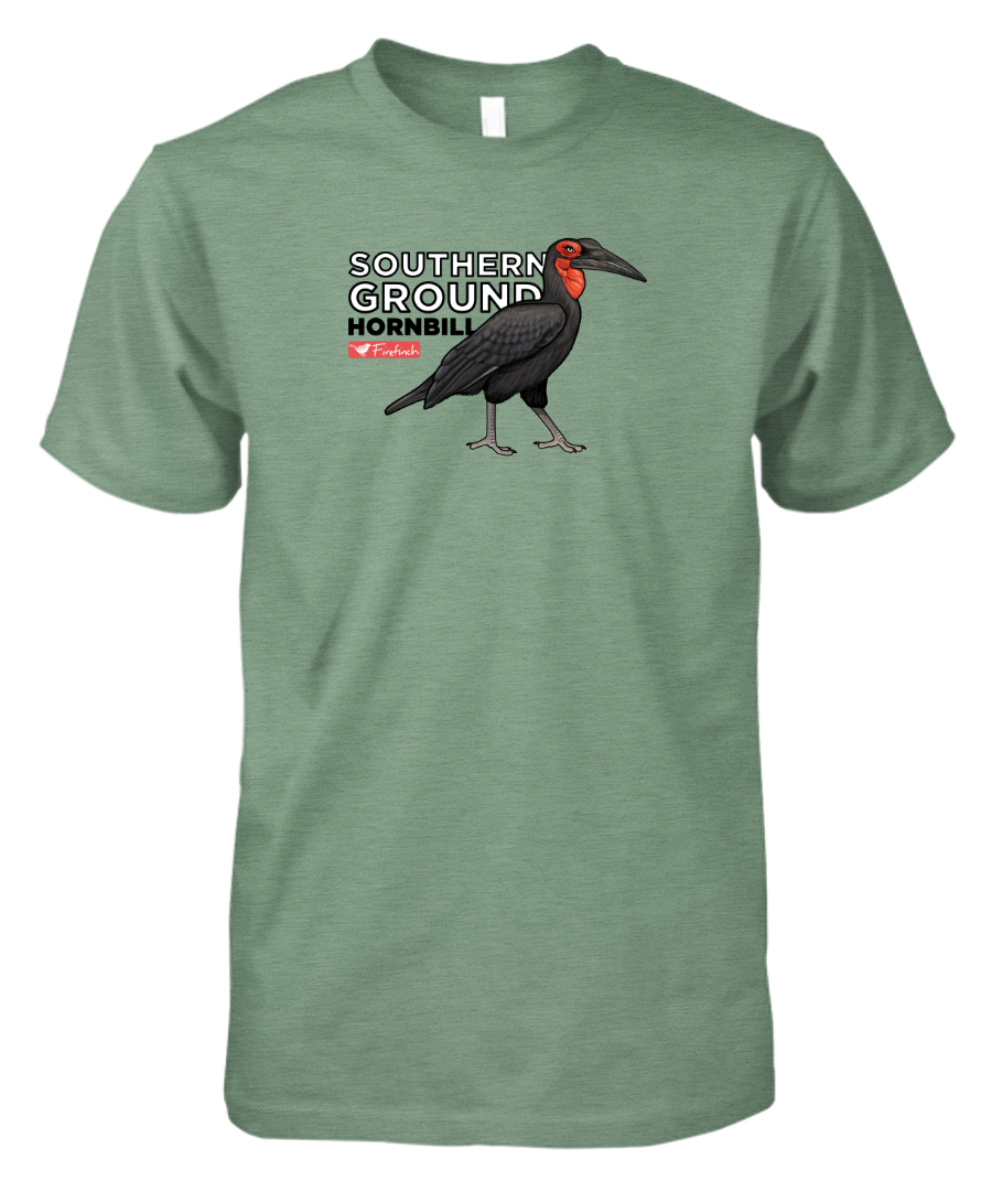 Southern Ground Hornbill Name Mens Shirt