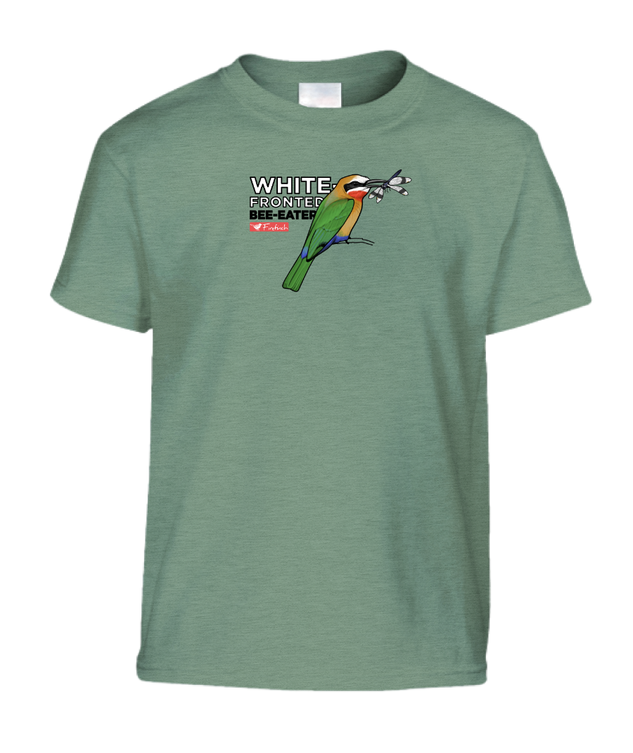White-Fronted Bee-Eater Name Kids Shirt