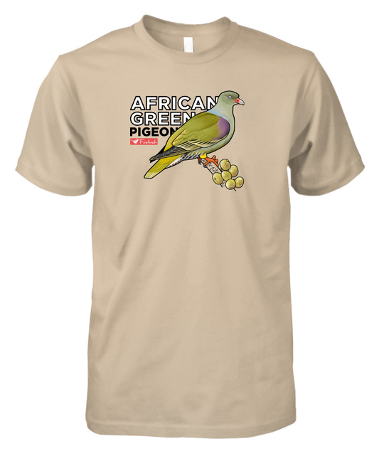 African Green Pigeon Name Mens Shirt