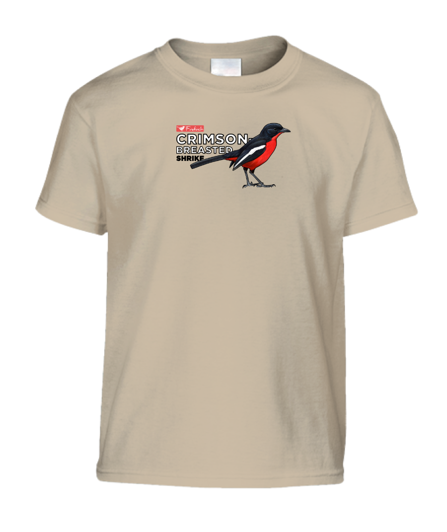 Crimson-Breasted Shrike Name Kids Shirt