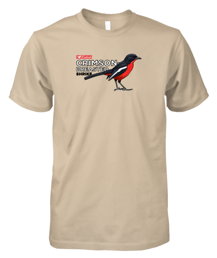 Crimson-Breasted Shrike Name Mens Shirt