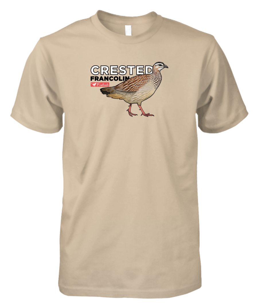 Crested Francolin Name Mens Shirt
