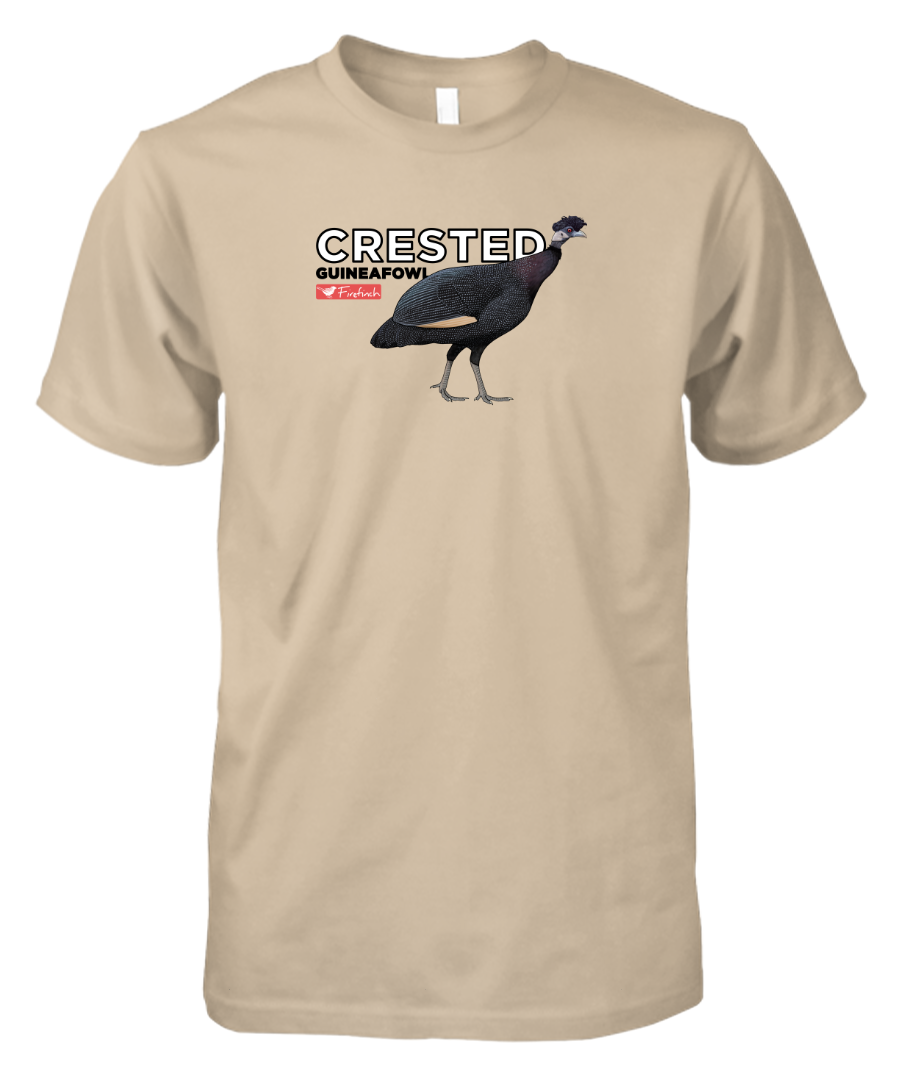 Crested Guineafowl Name Mens Shirt