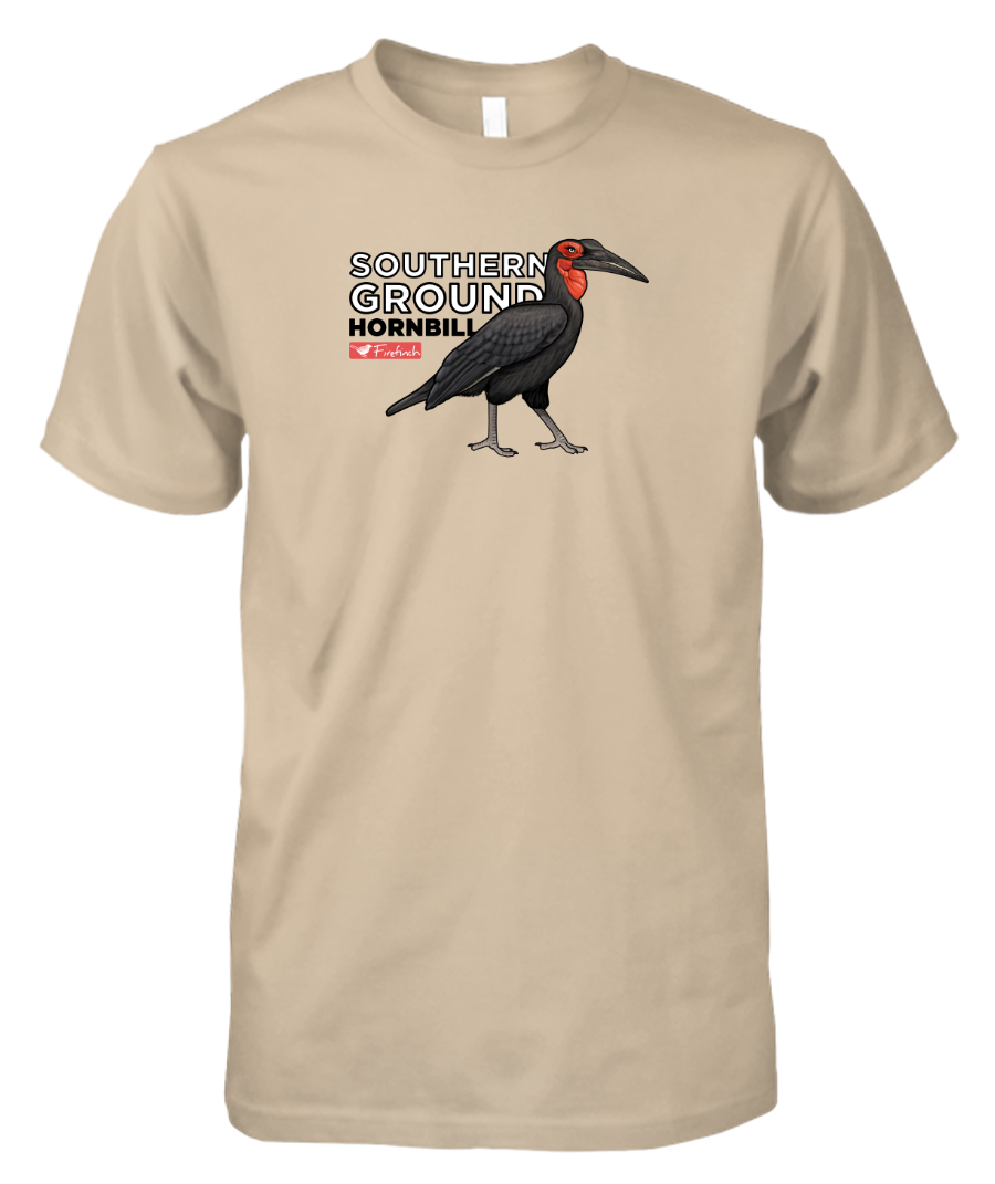 Southern Ground Hornbill Name Mens Shirt
