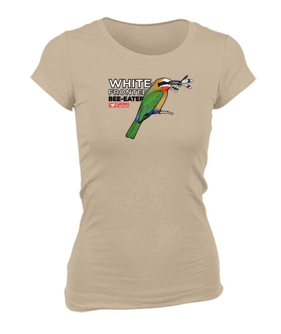 White-Fronted Bee-Eater Name Ladies Shirt