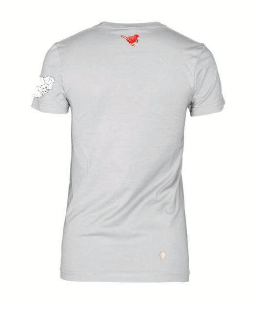 Rockjumper KC26 - White-Winged Flufftail Ladies Shirt