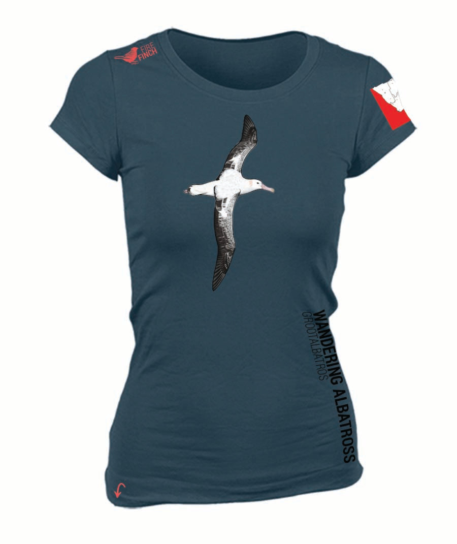 Wandering Albatross Ladies Shirt