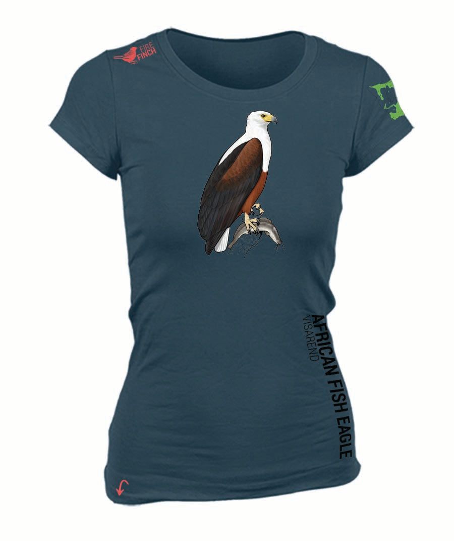 African Fish Eagle Ladies Shirt