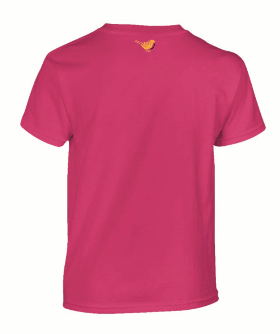 Blue Crane Name Kids Shirt