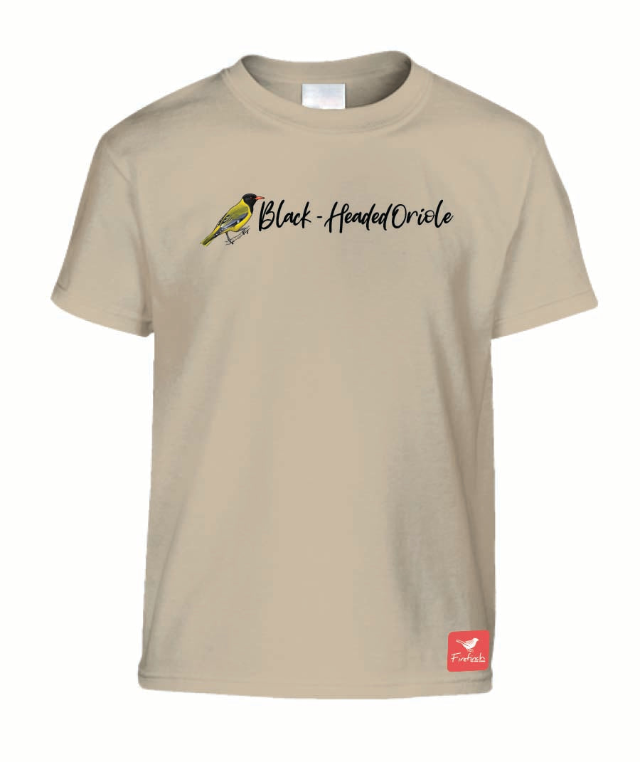 Black-Headed Oriole Name Kids Shirt