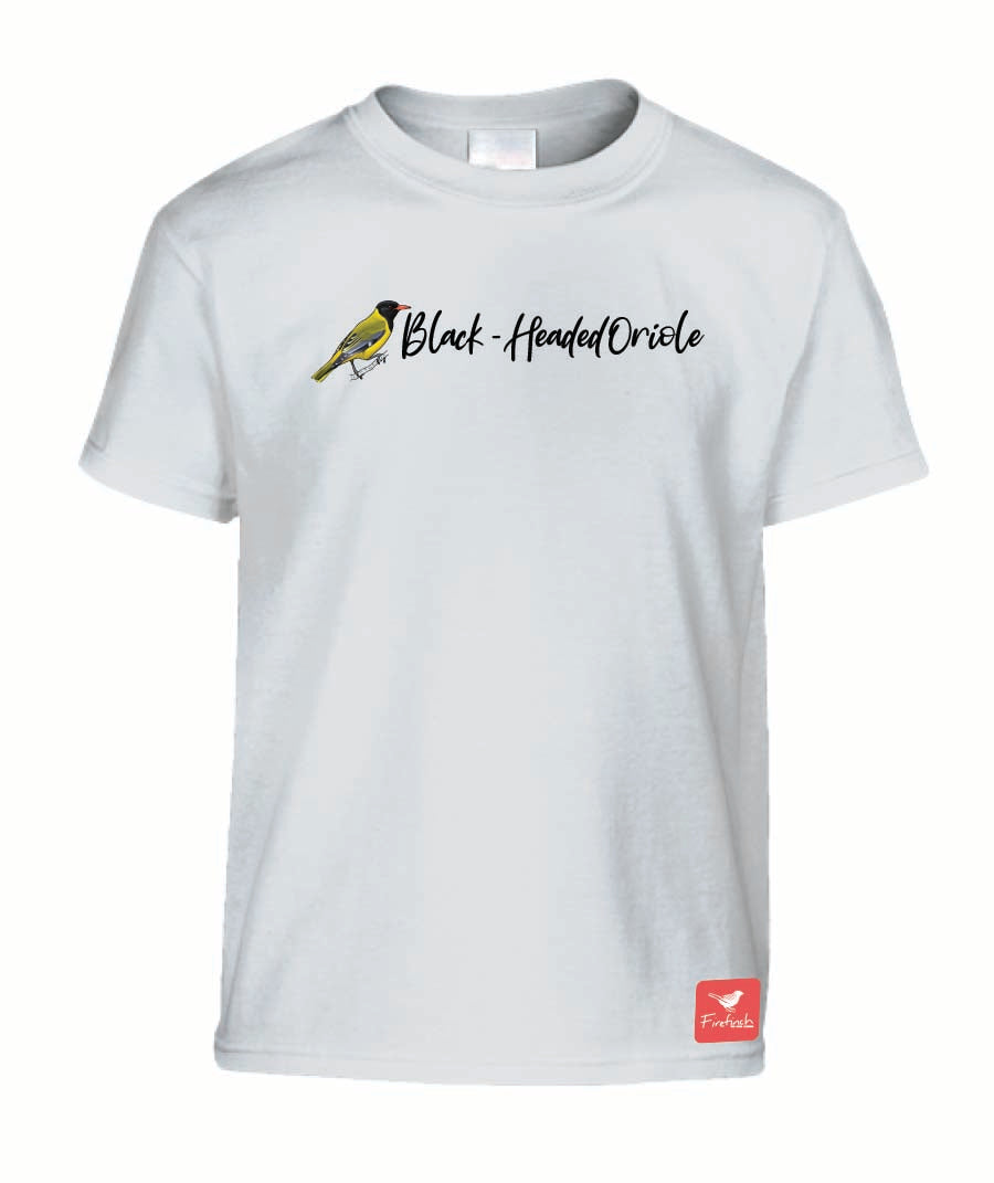 Black-Headed Oriole Name Kids Shirt