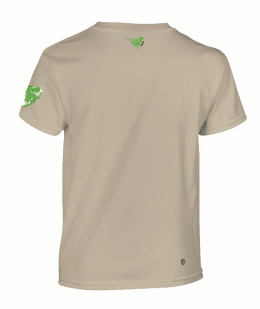 Rufous-Naped Lark Kids Shirt