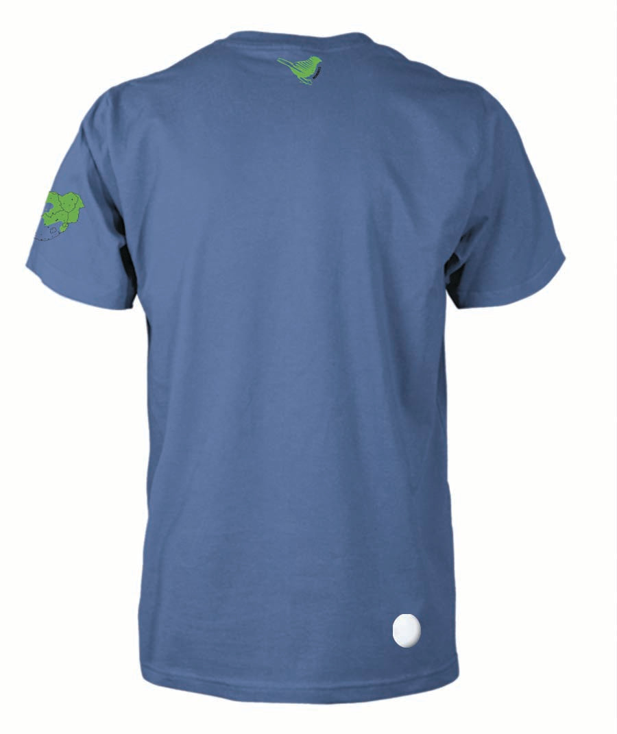 Grey Go-away-bird Mens Shirt