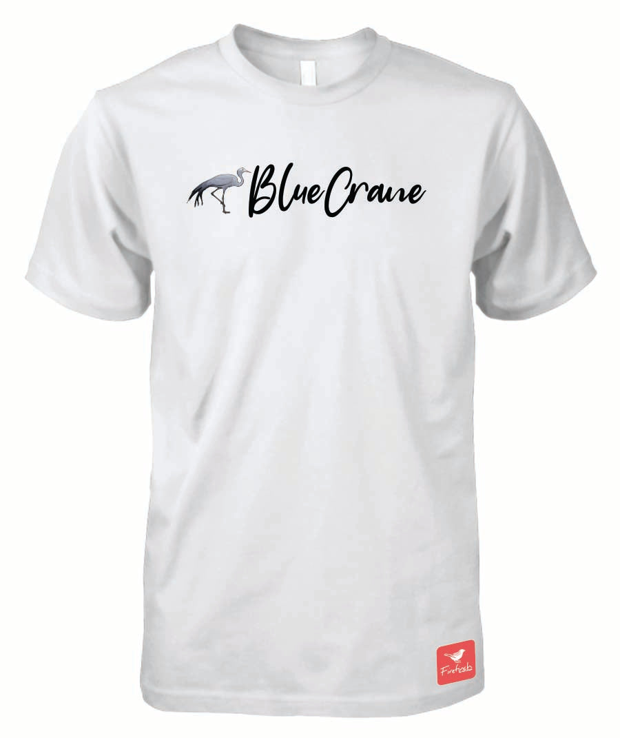 Blue Crane Name Mens Shirt