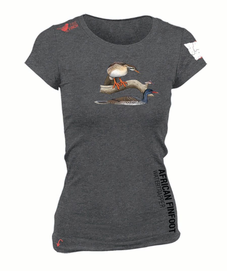 African Finfoot Ladies Shirt