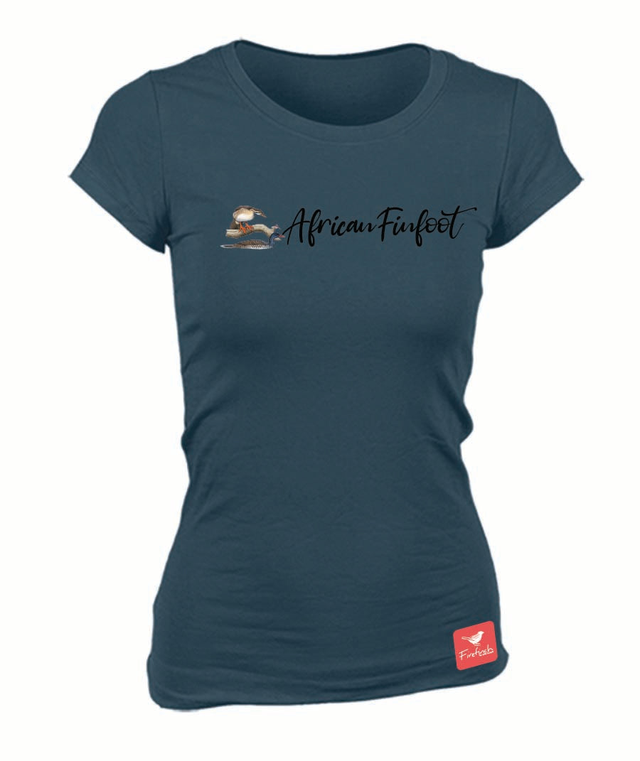 African Finfoot Name Ladies Shirt