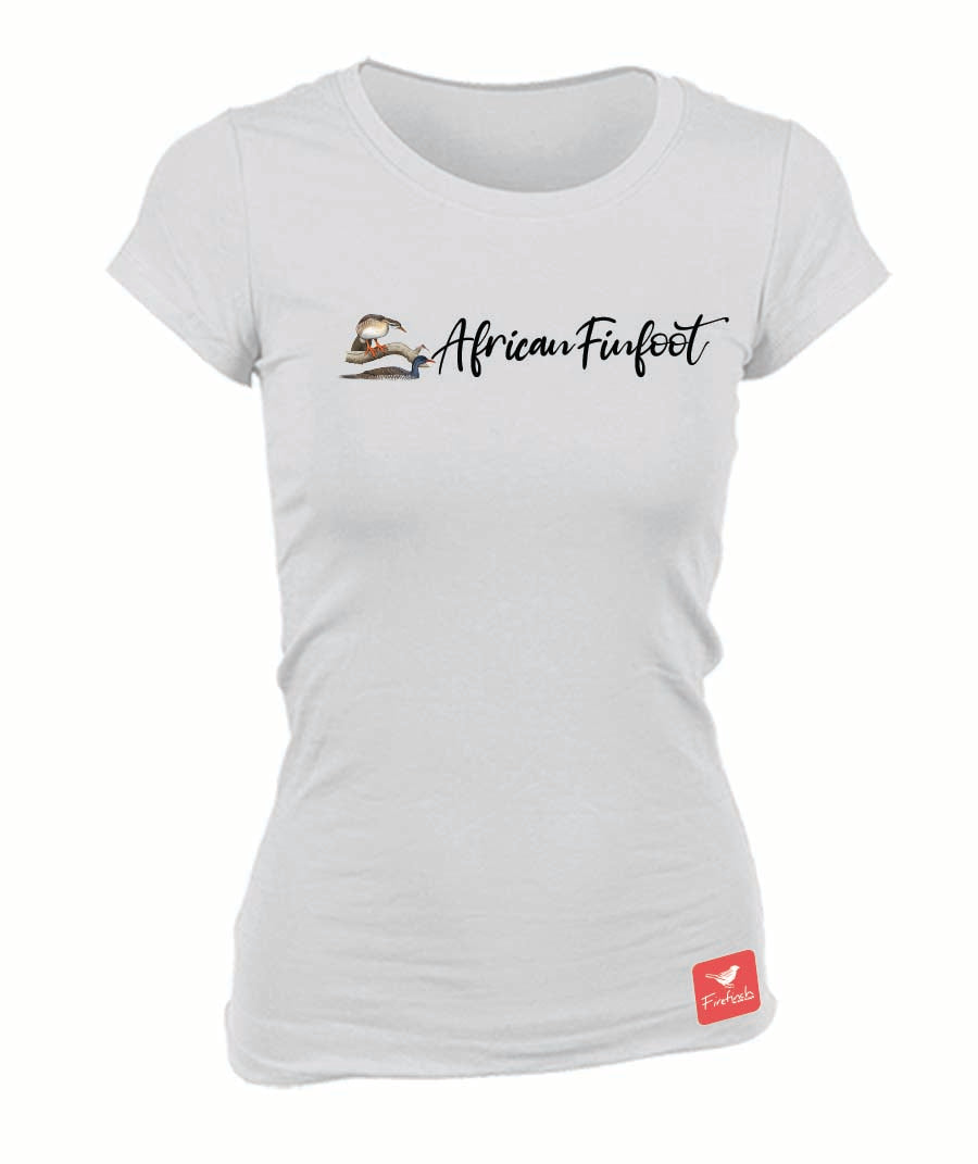 African Finfoot Name Ladies Shirt