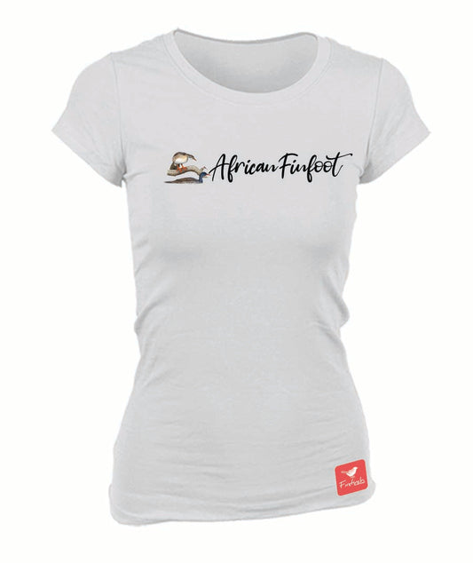 African Finfoot Name Ladies Shirt