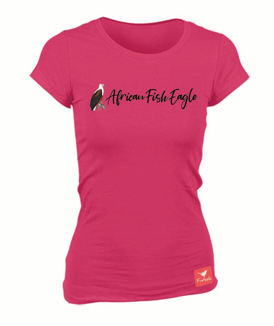 African Fish Eagle Name Ladies Shirt