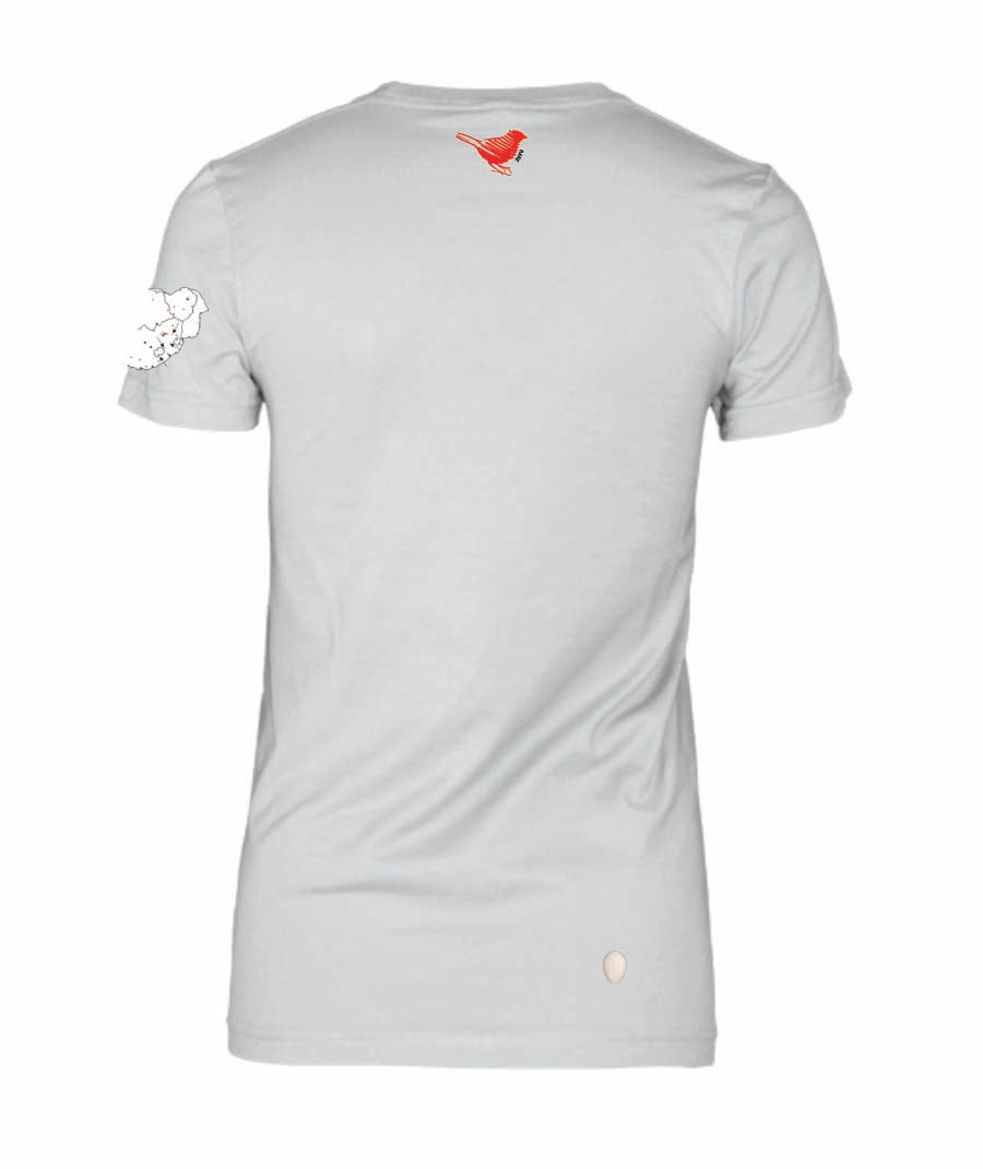 White-Winged Flufftail Ladies Shirt