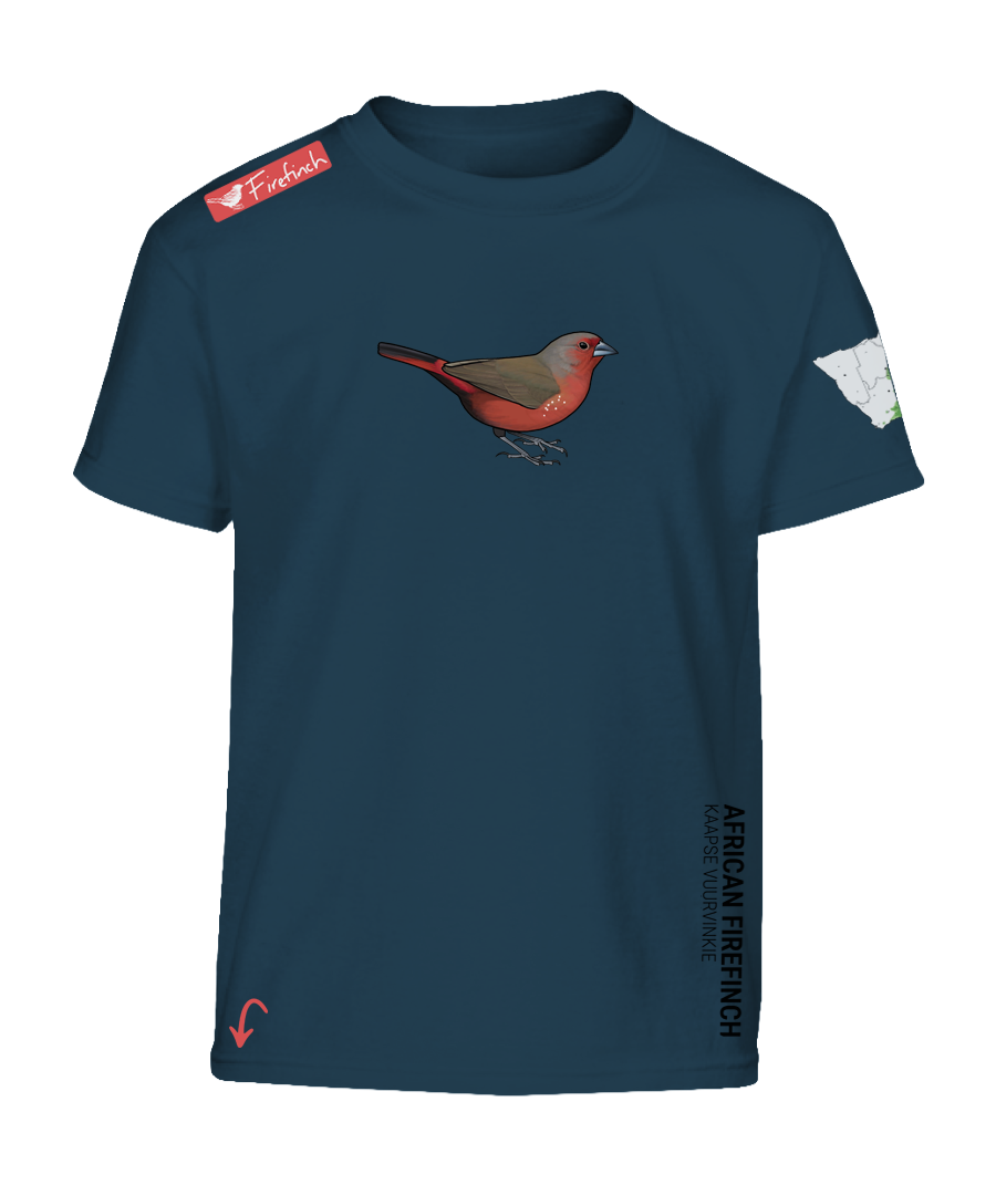 African Firefinch kids shirt