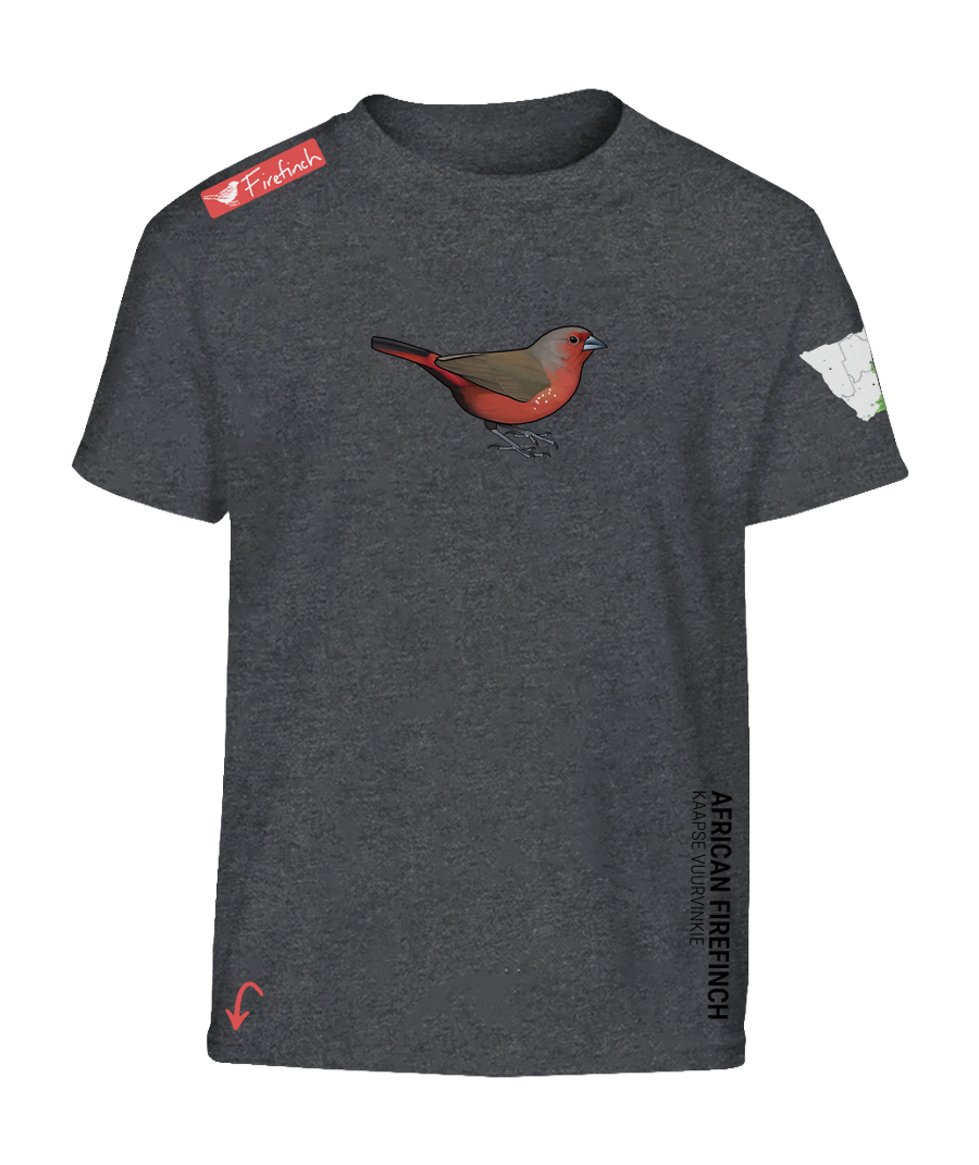African Firefinch kids shirt